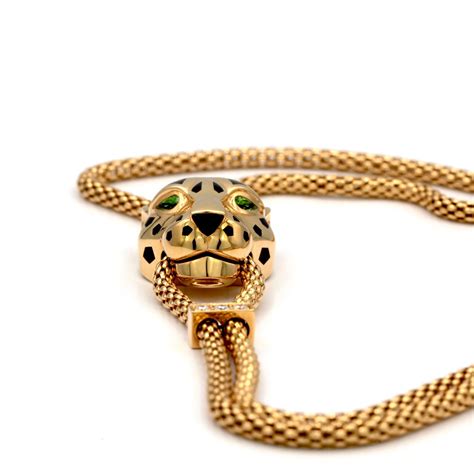 panther de cartier necklace|cartier panthere price.